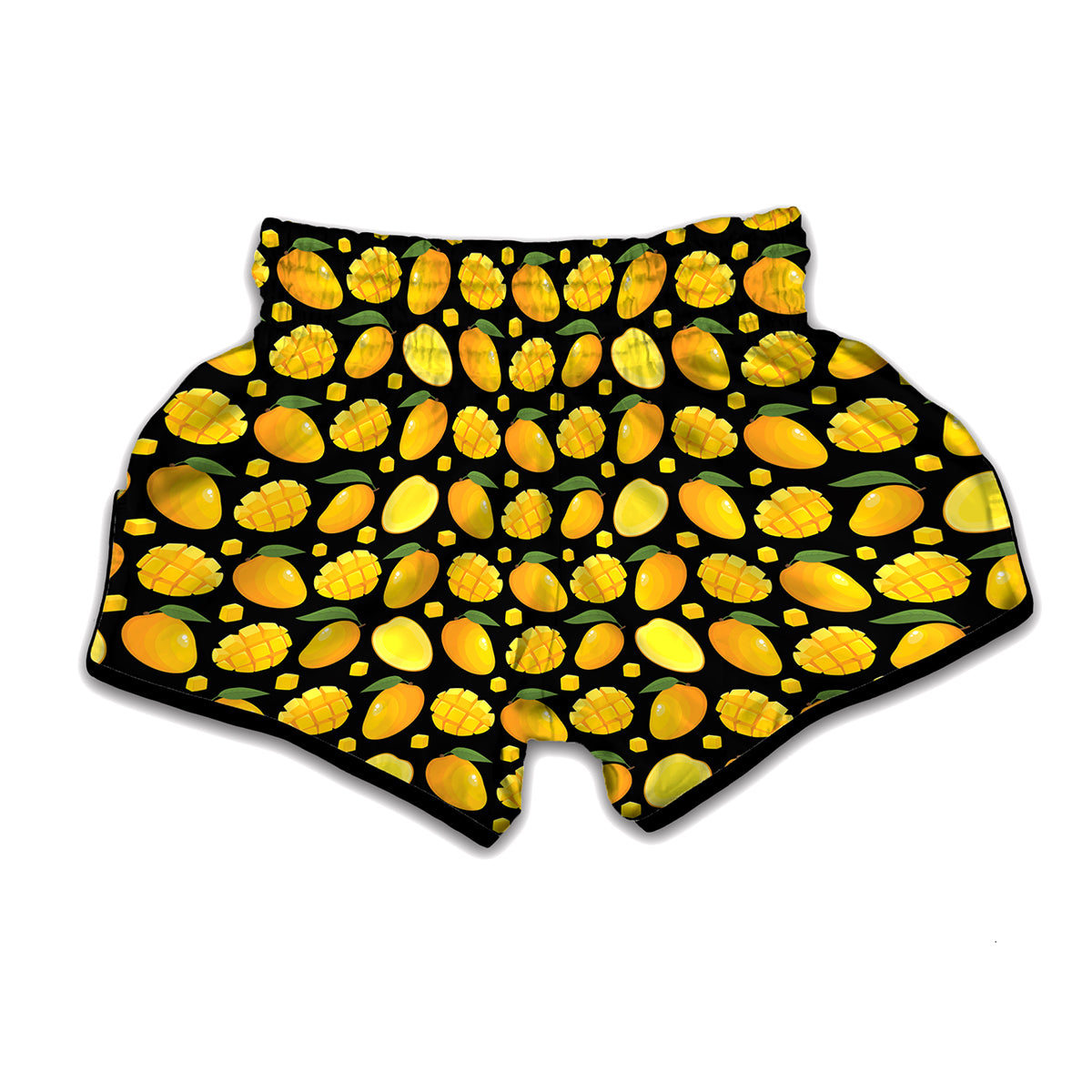 Mango Pattern Print Muay Thai Boxing Shorts