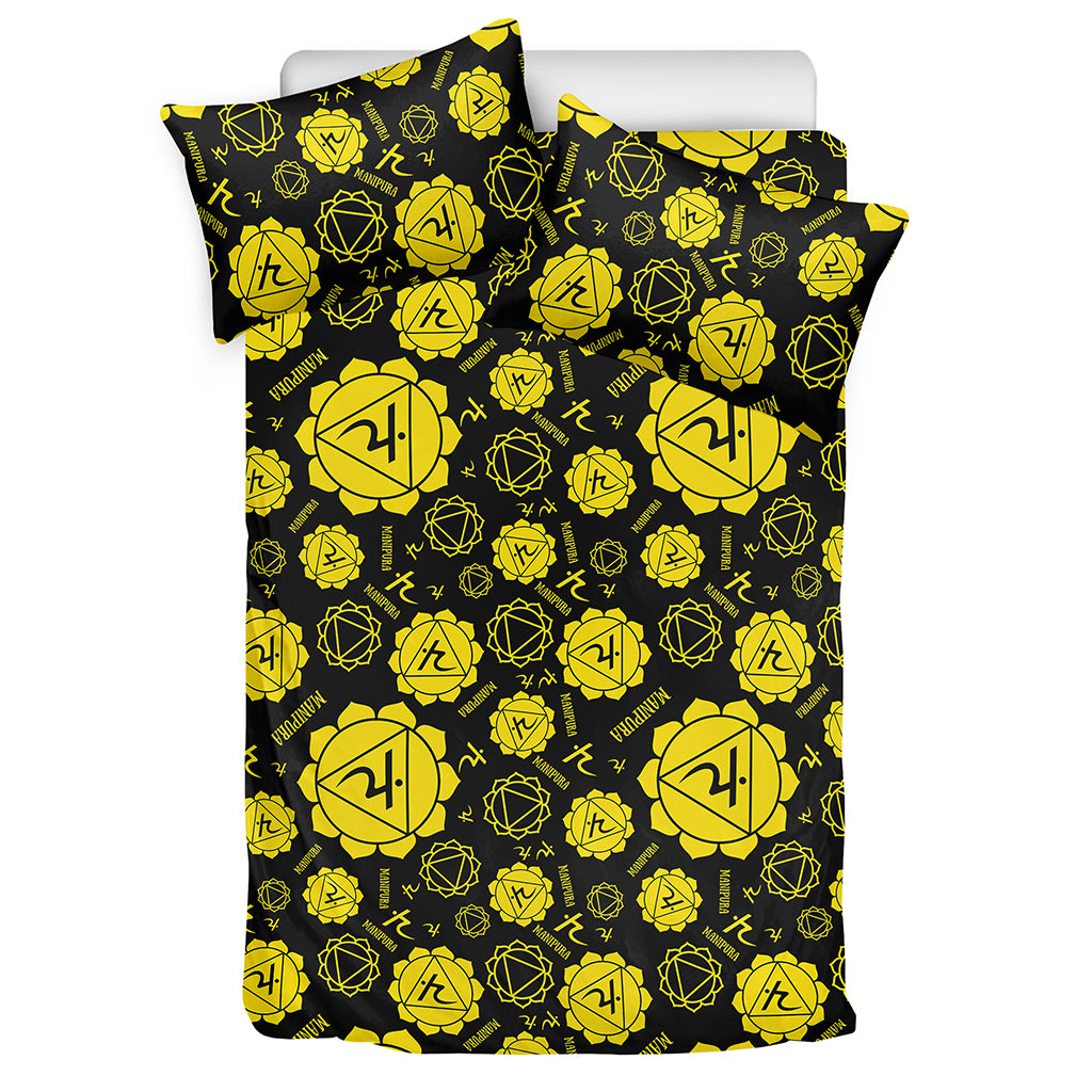Manipura Chakra Pattern Print Duvet Cover Bedding Set