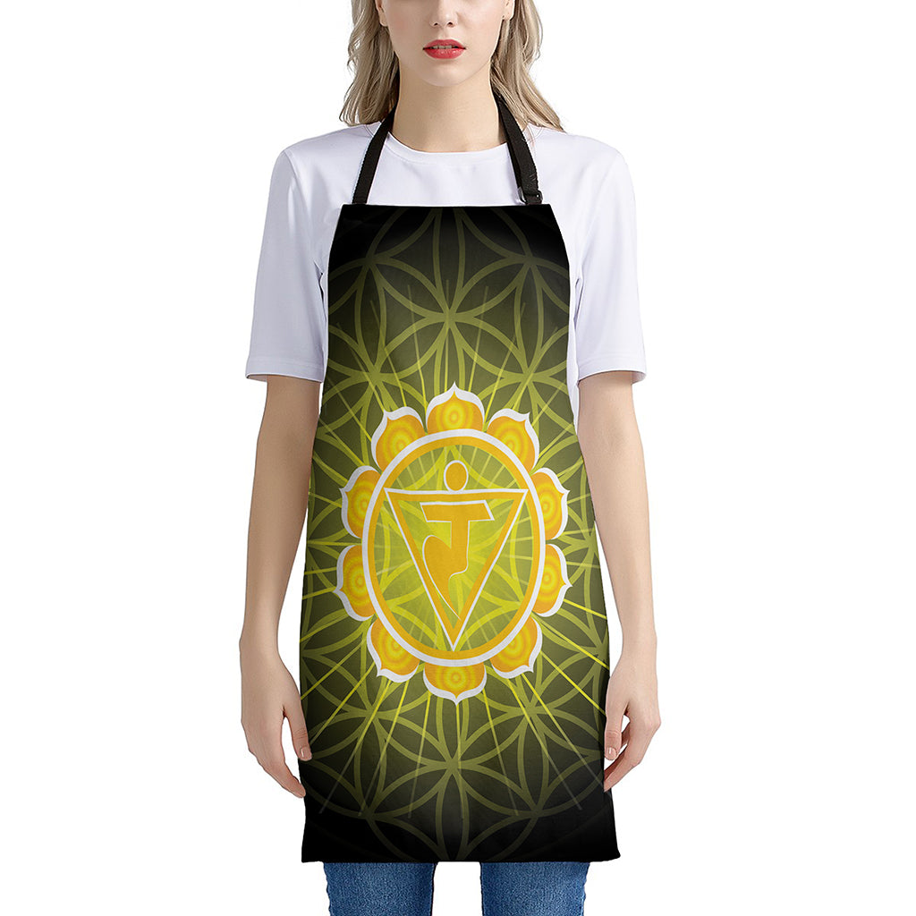 Manipura Chakra Spiritual Print Apron