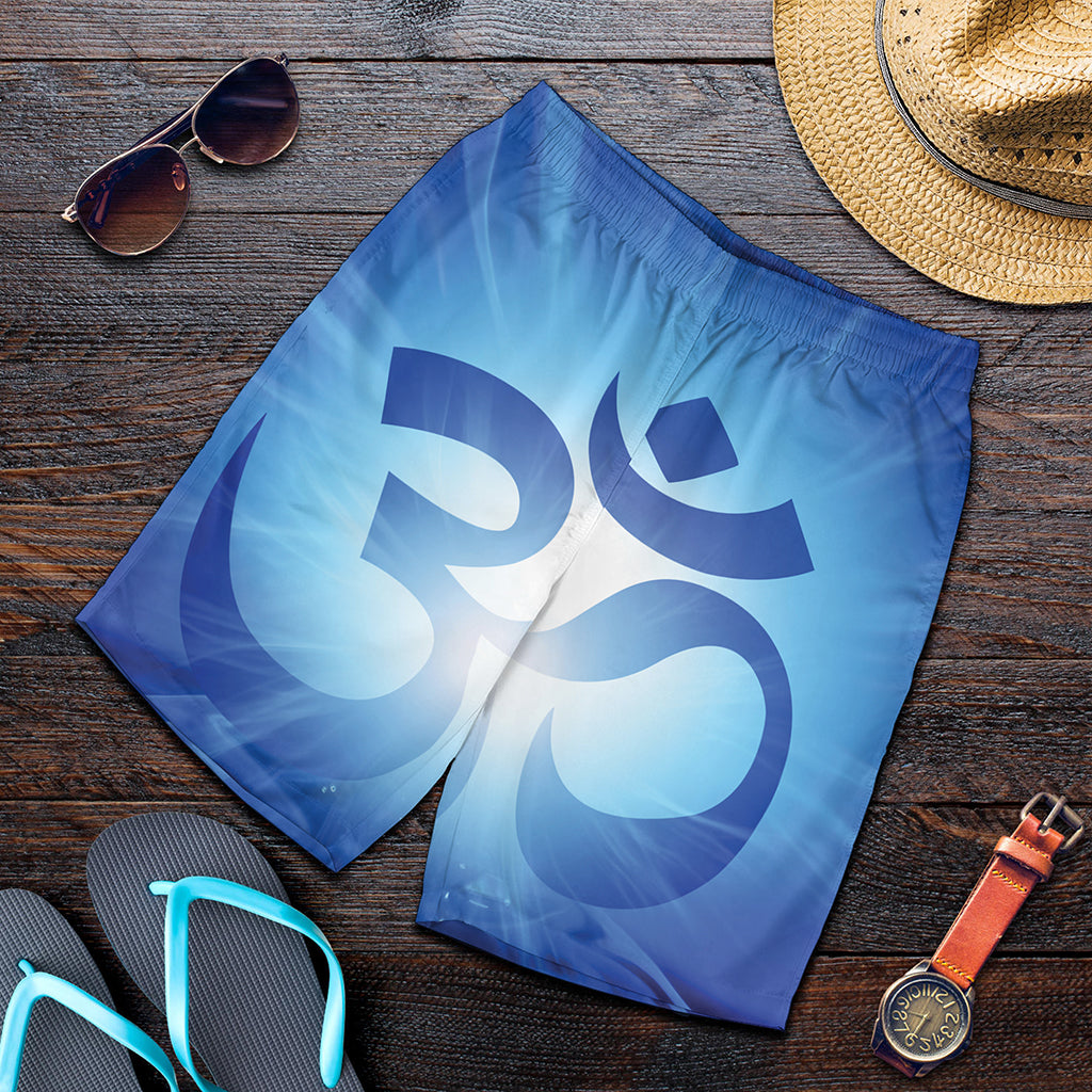 Mantra Om Print Men's Shorts
