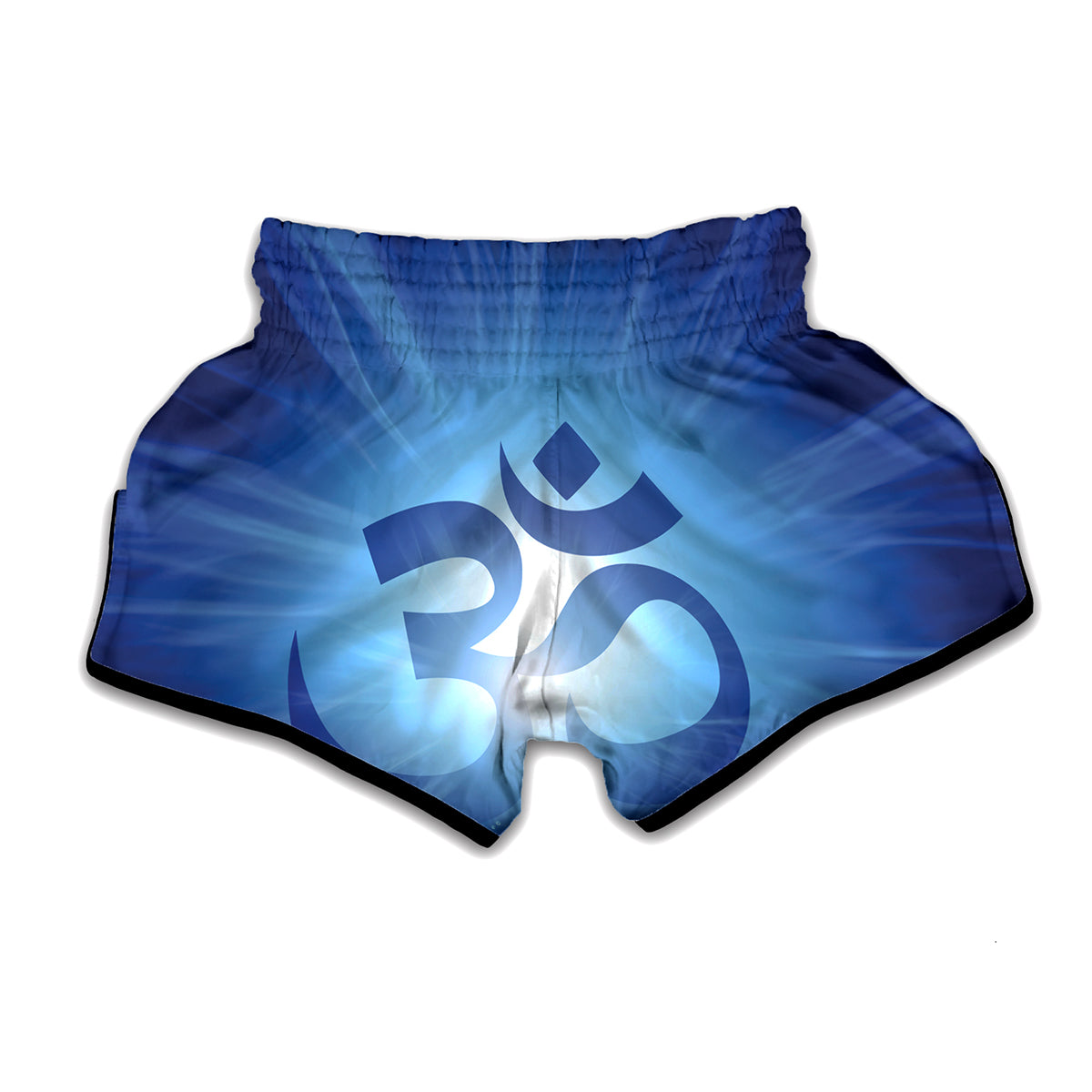 Mantra Om Print Muay Thai Boxing Shorts