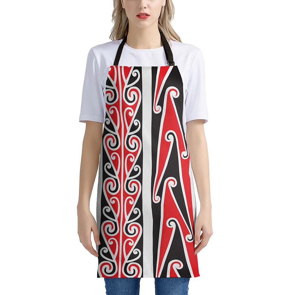 Maori Tribal Print Apron