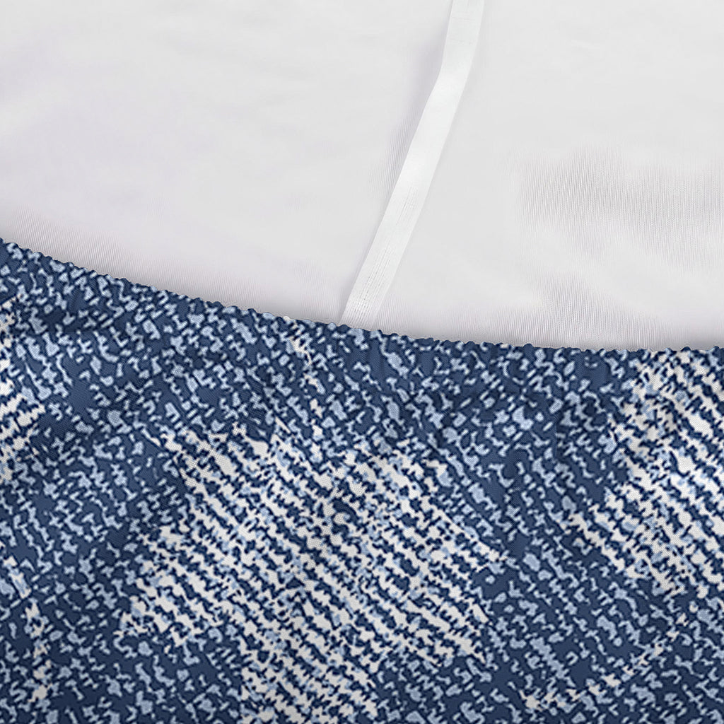 Maple Leaf Denim Jeans Pattern Print Sofa Cover