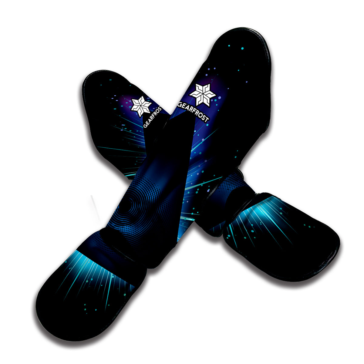 Masonic Eye All Seeing Print Muay Thai Shin Guard
