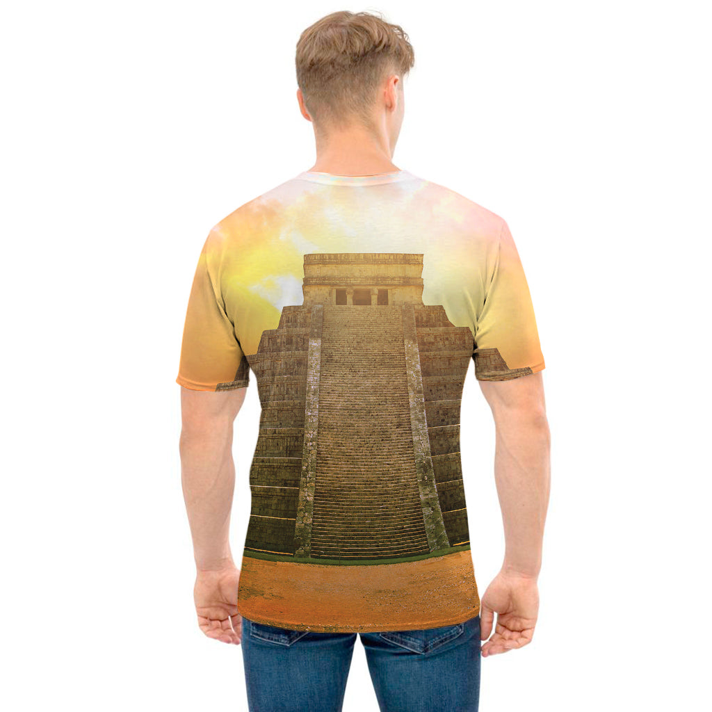 Mayan Civilization Print Men's T-Shirt
