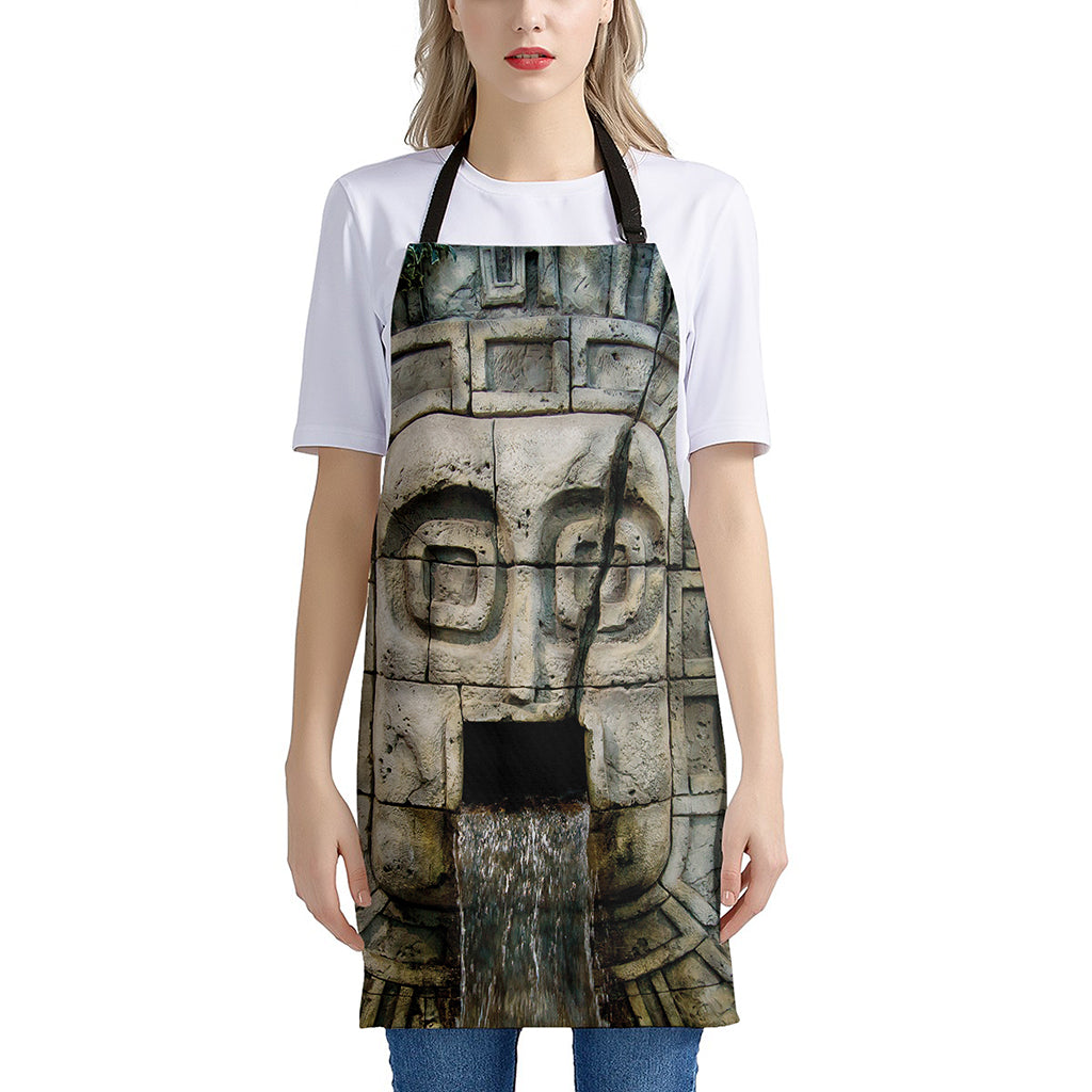 Mayan Stone Print Apron