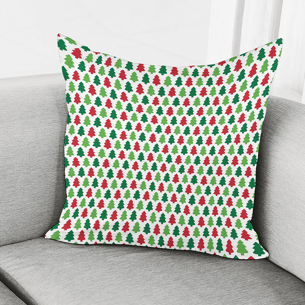 Merry Christmas Tree Pattern Print Pillow Cover