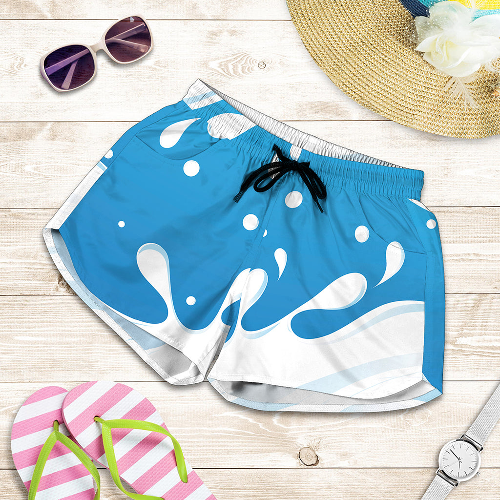 Milk Print Women's Shorts