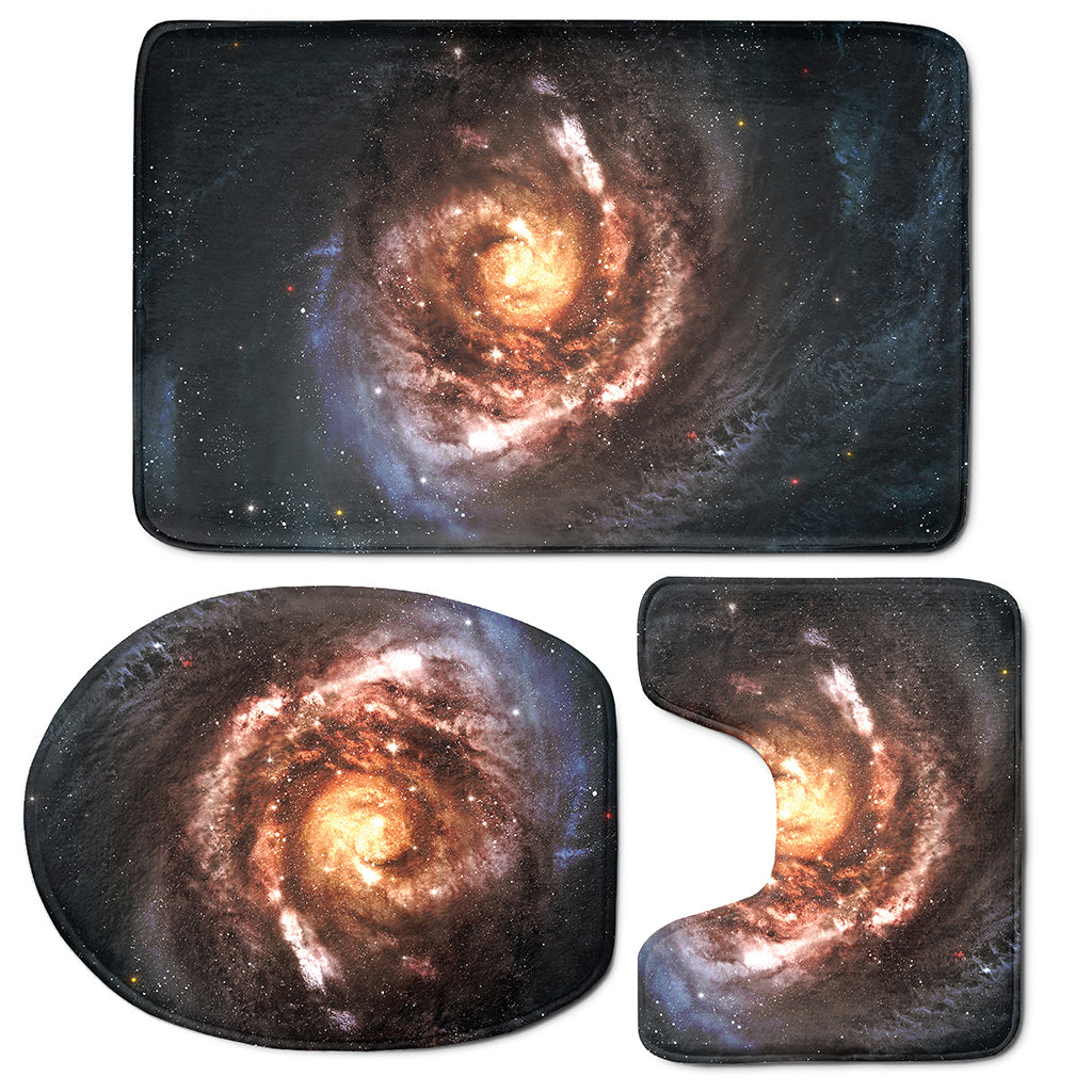 Milky Way Universe Print 3 Piece Bath Mat Set