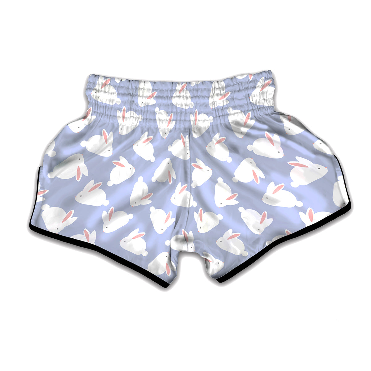 Mini Rabbit Pattern Print Muay Thai Boxing Shorts