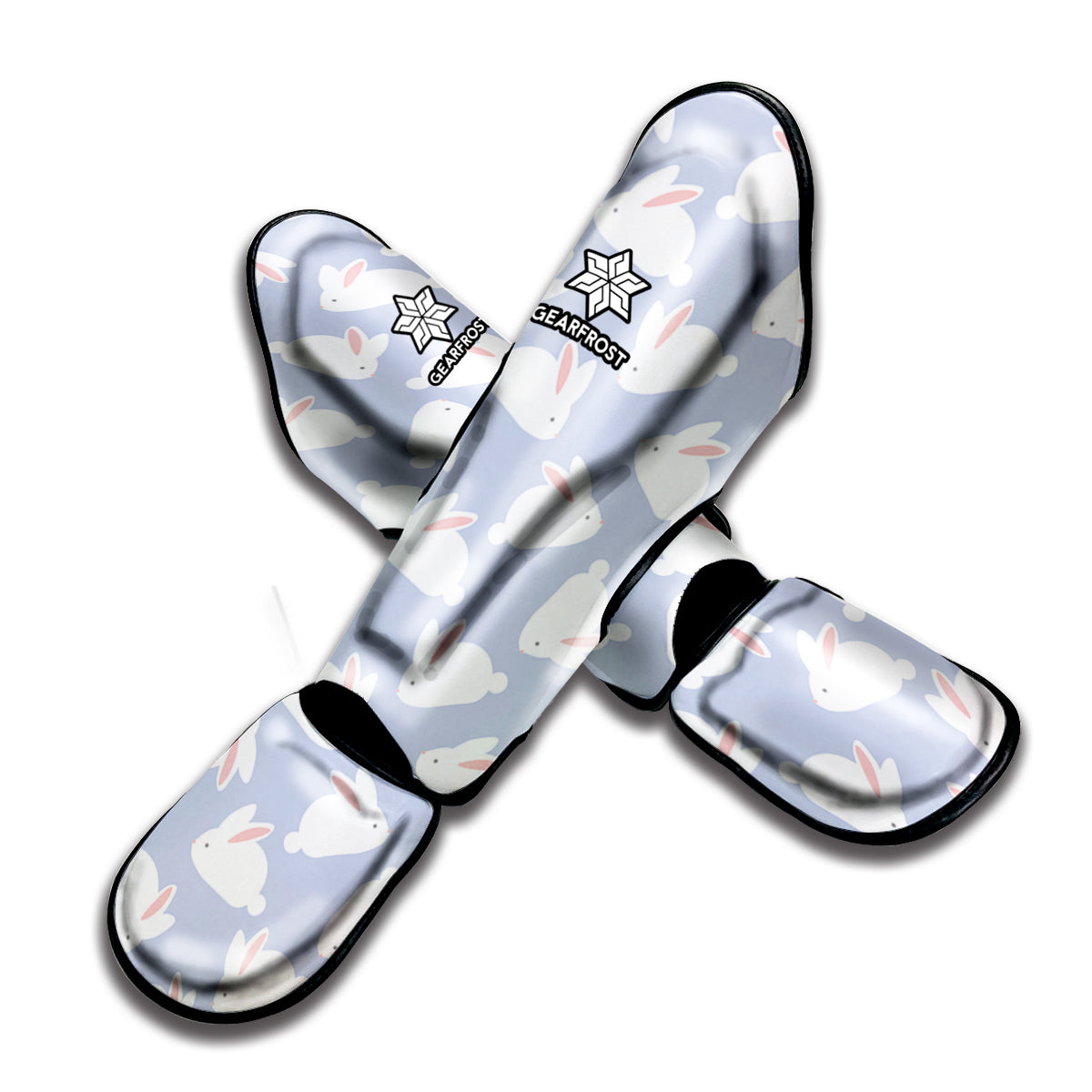 Mini Rabbit Pattern Print Muay Thai Shin Guard