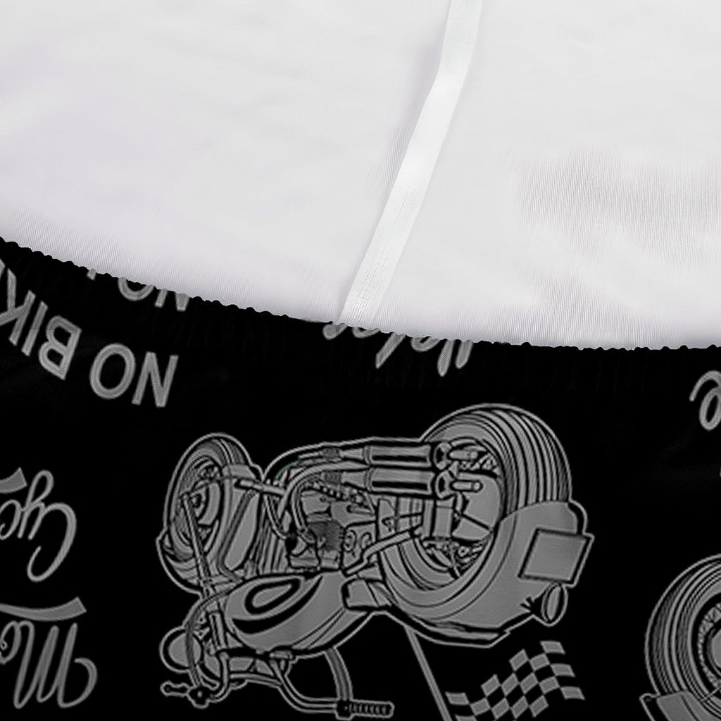 Motorcycle Quote Pattern Print Sofa Cover
