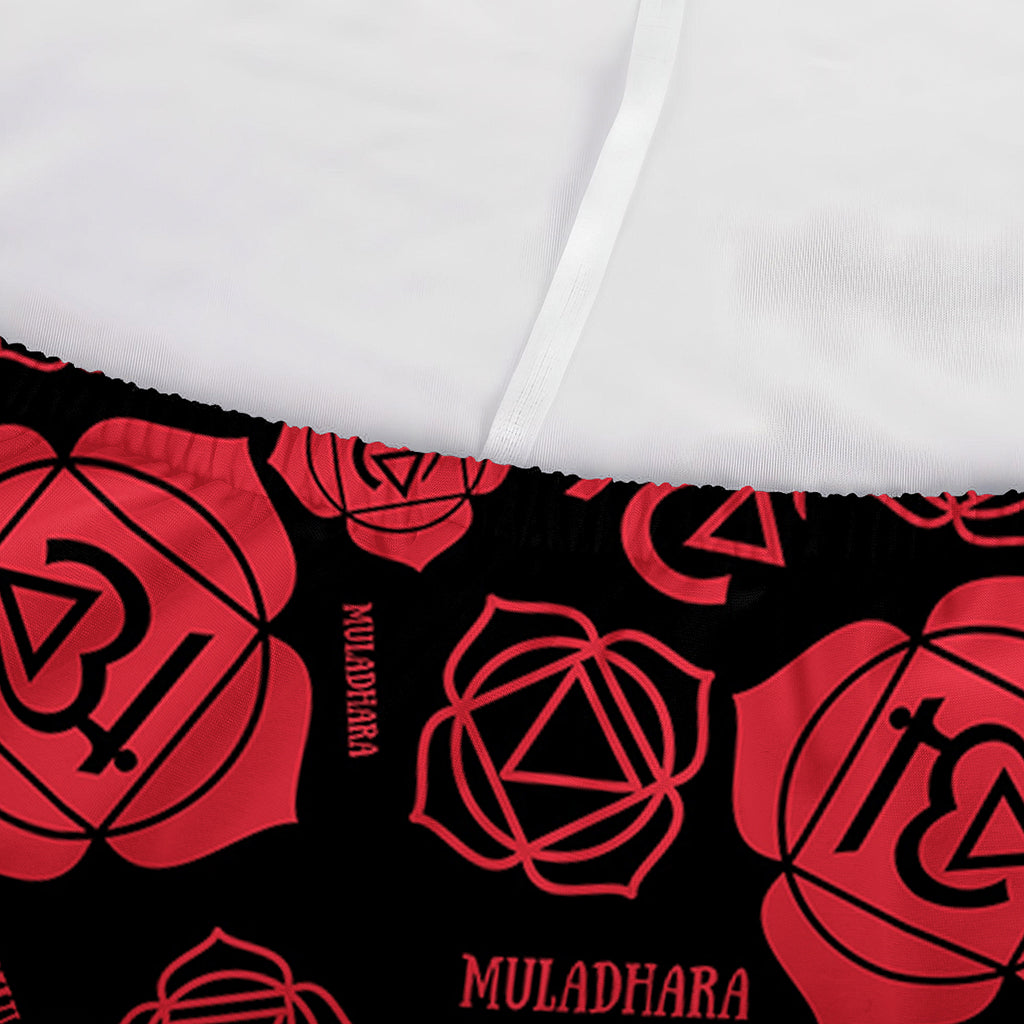 Muladhara Chakra Pattern Print Sofa Cover