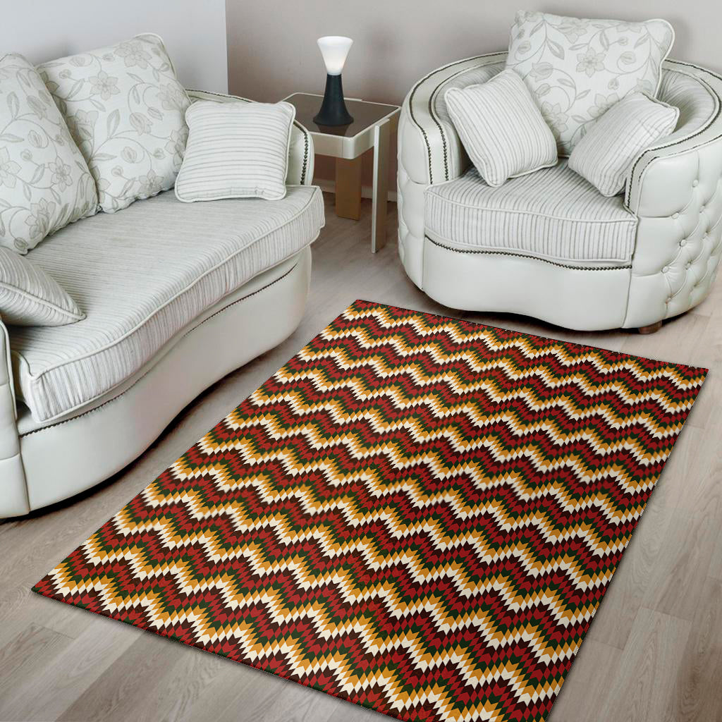 Native American Chevron Tribal Print Area Rug