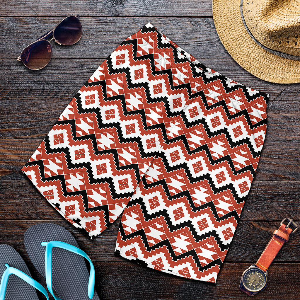 Native American Indian Pattern Print Men's Shorts