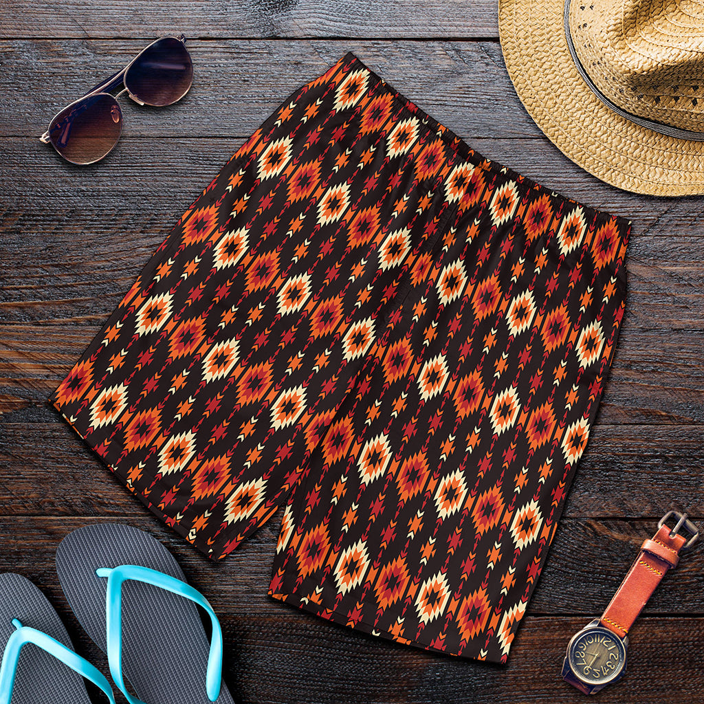 Native American Pattern Print Men's Shorts