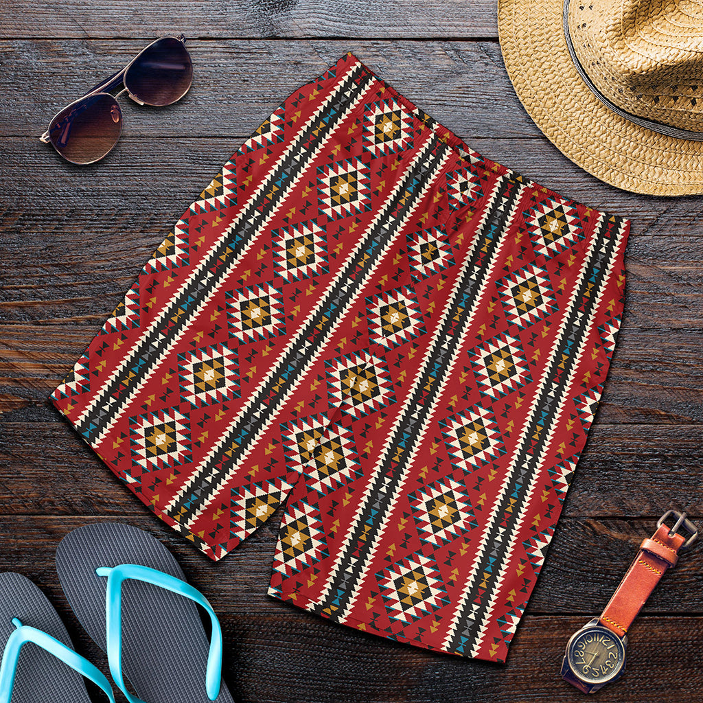 Native American Tribal Pattern Print Men's Shorts