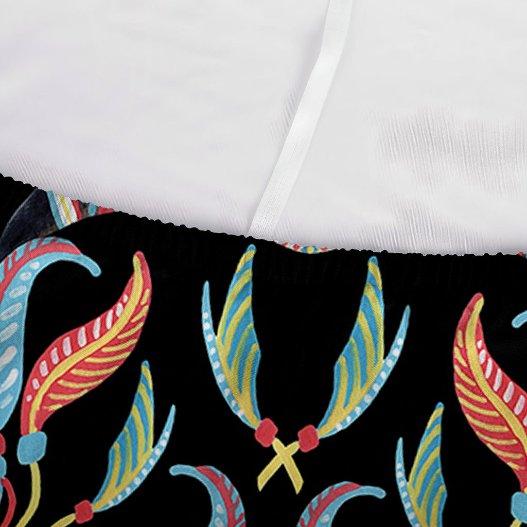 Native Buffalo Pattern Print Sofa Cover