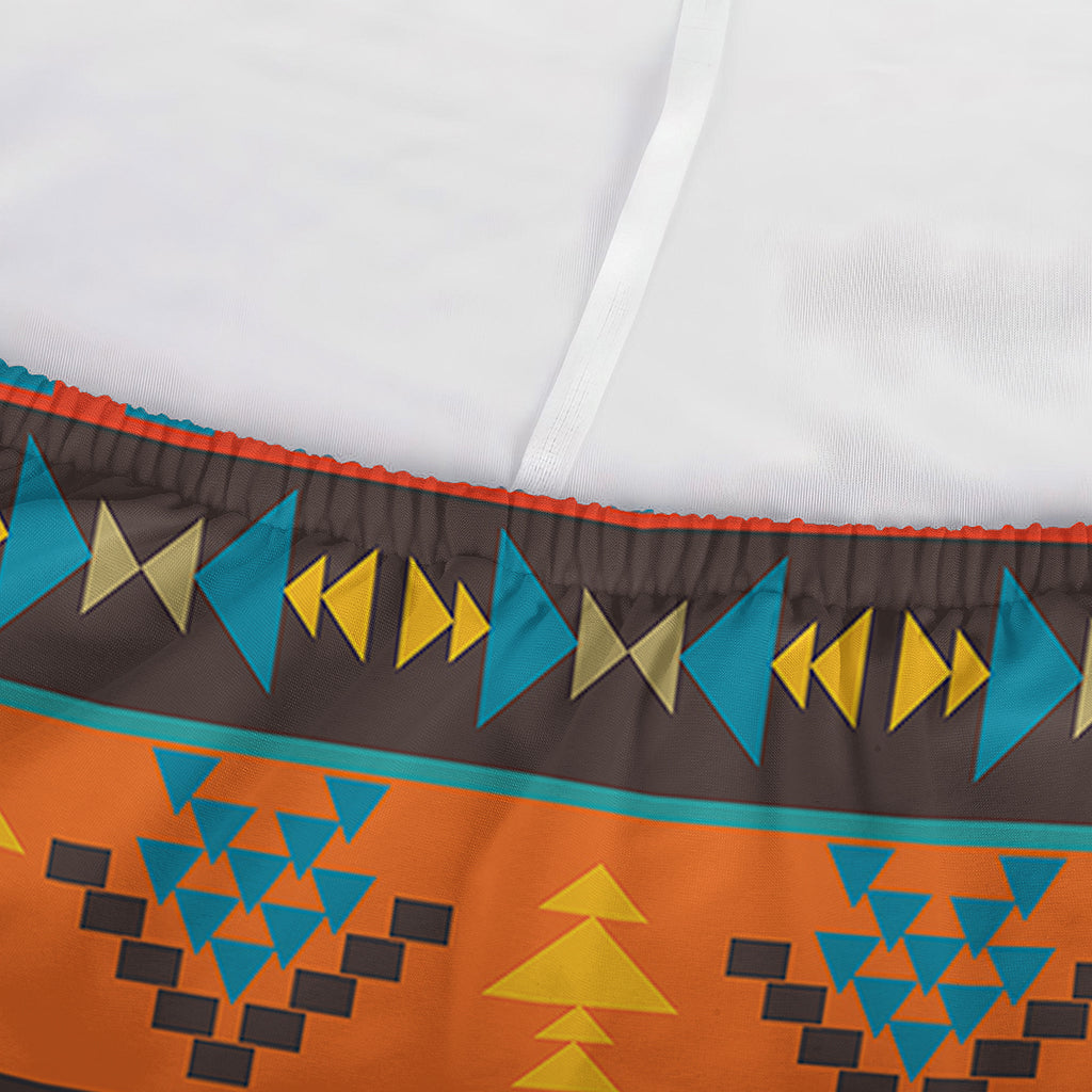 Native Indian Inspired Pattern Print Sofa Cover