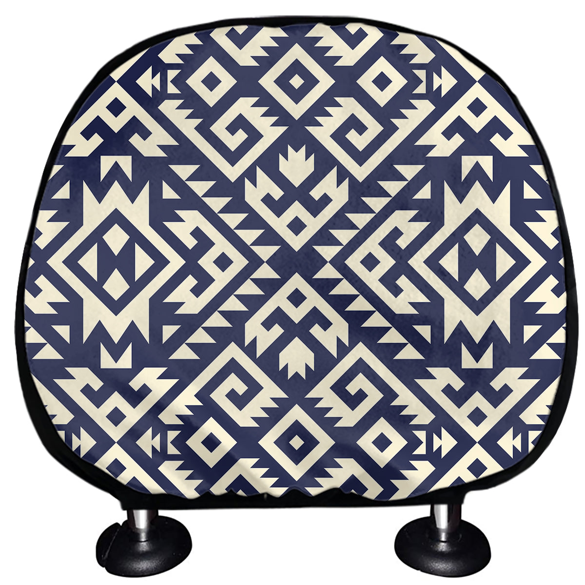 Native Indian Navajo Pattern Print Car Headrest Covers