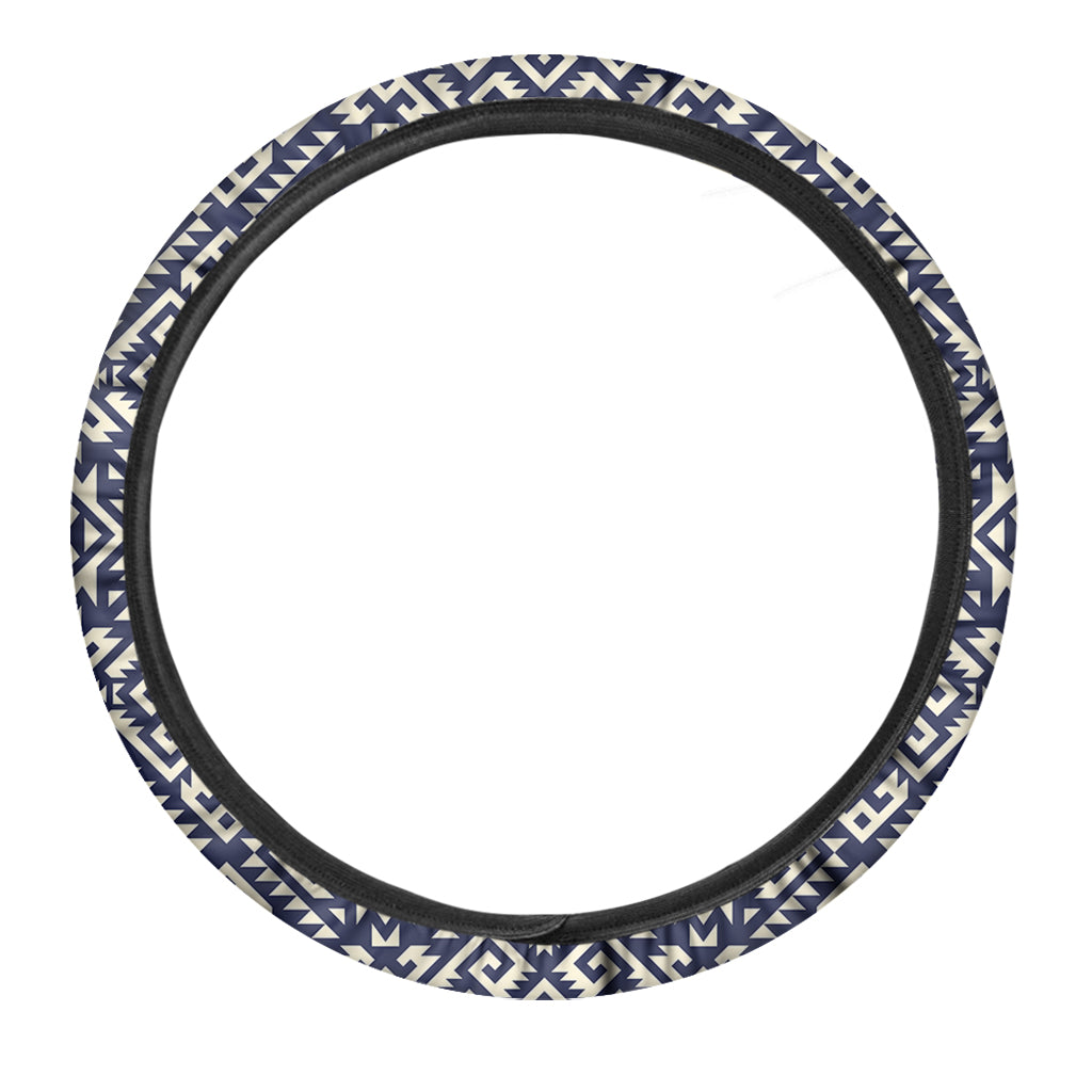 Native Indian Navajo Pattern Print Car Steering Wheel Cover