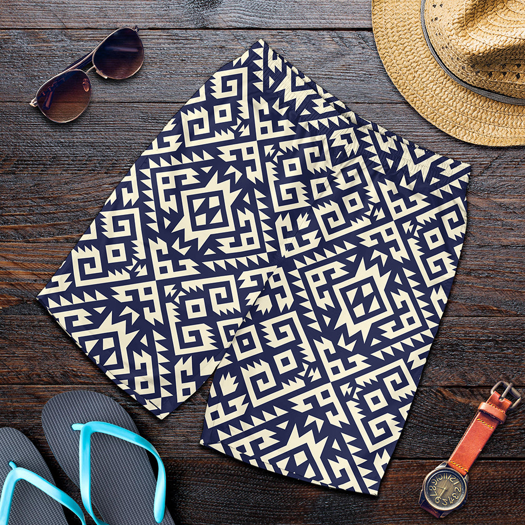 Native Indian Navajo Pattern Print Men's Shorts
