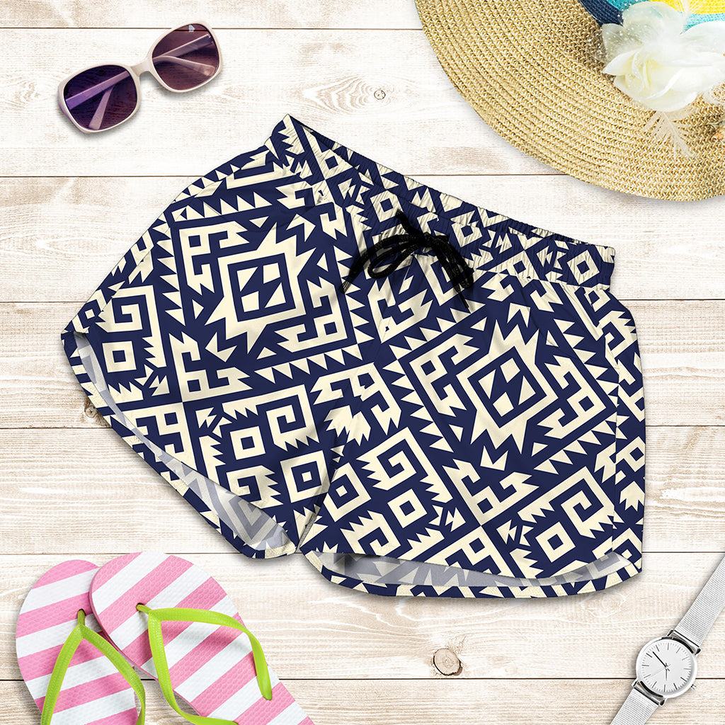 Native Indian Navajo Pattern Print Women's Shorts