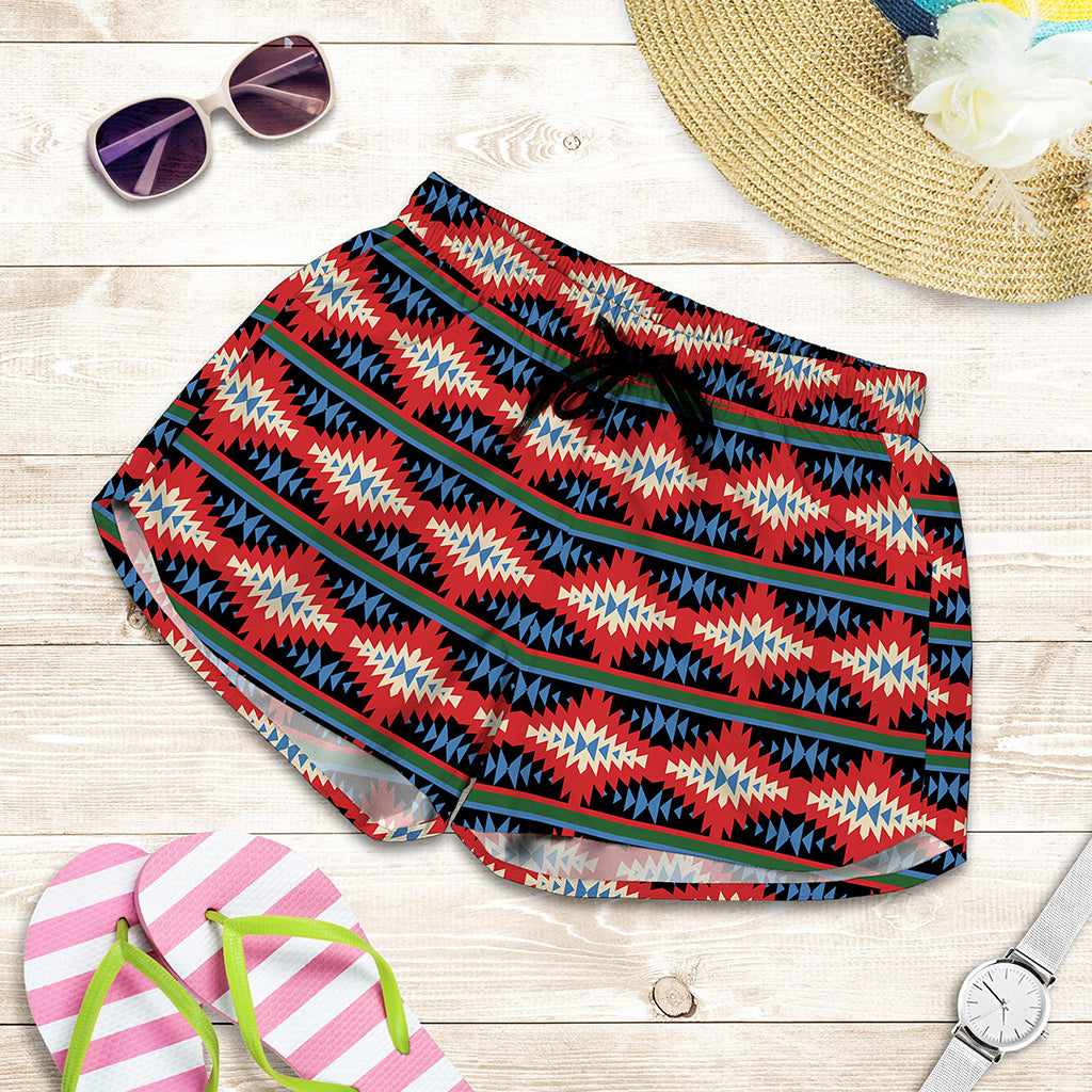 Native Navajo Pattern Print Women's Shorts