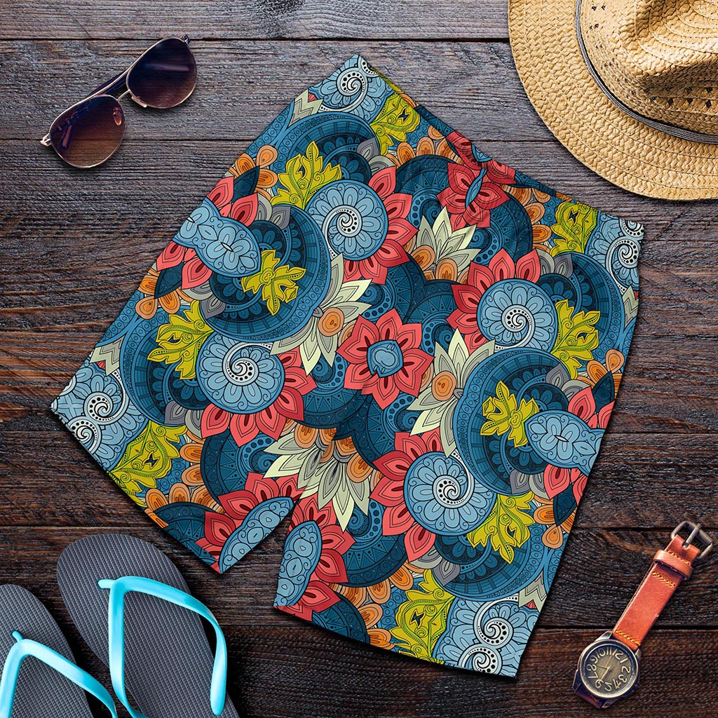 Native Tribal Bohemian Pattern Print Men's Shorts