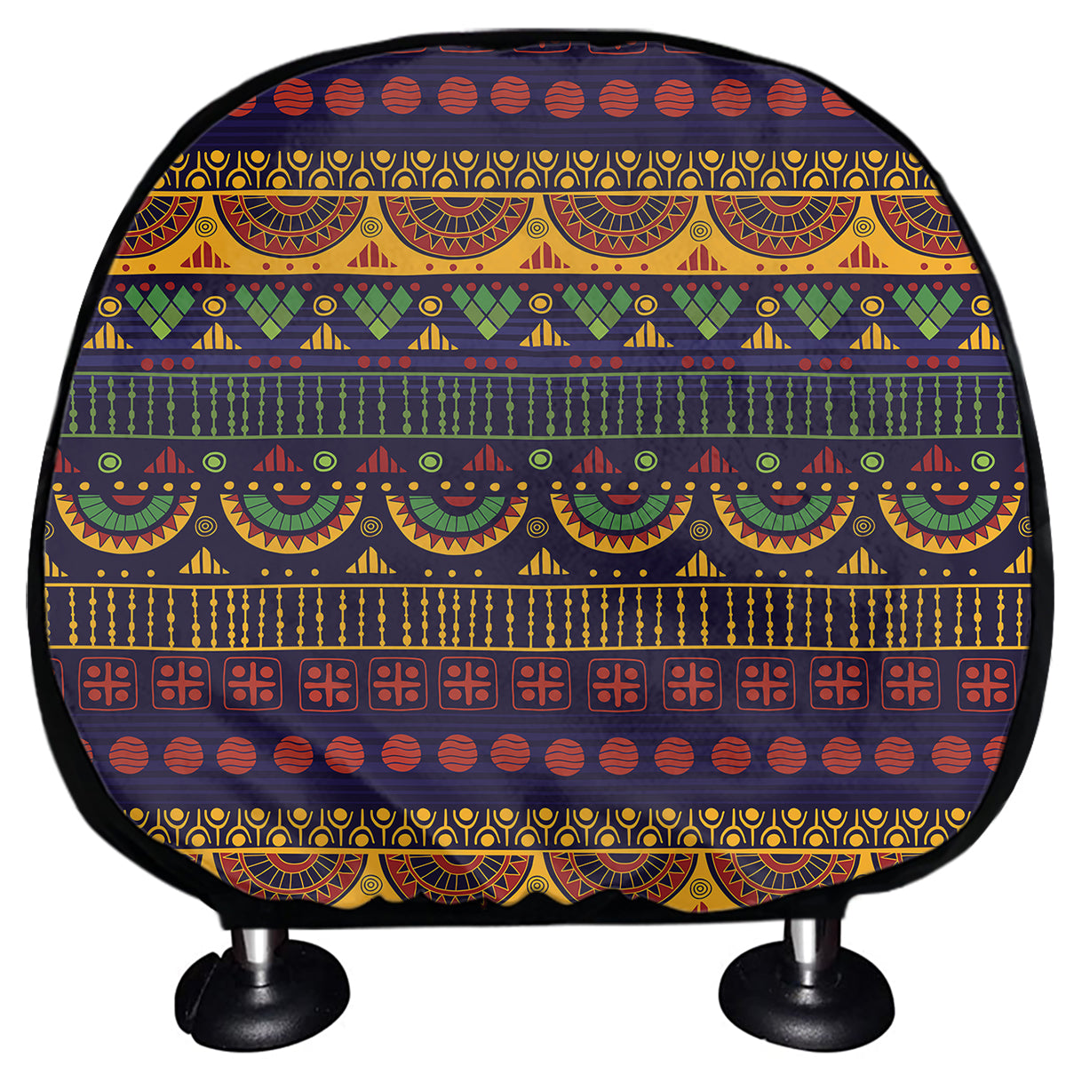 Native Tribal Indian Pattern Print Car Headrest Covers