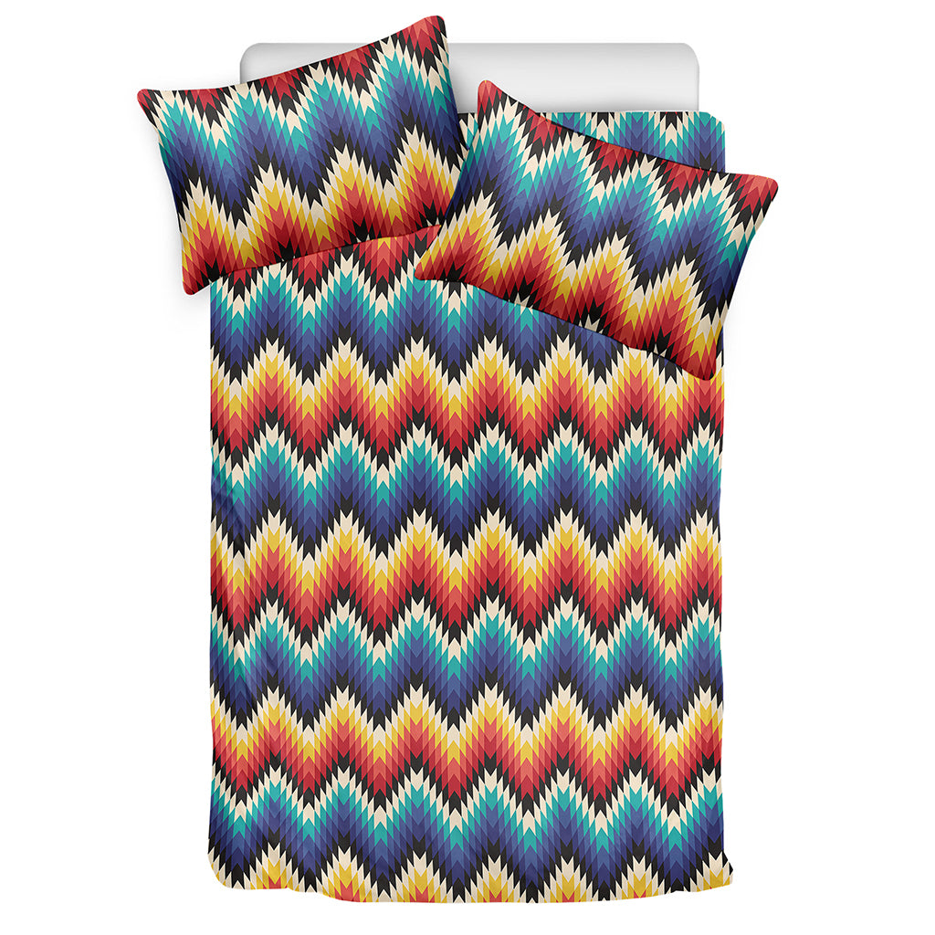 Native Tribal Inspired Pattern Print Duvet Cover Bedding Set