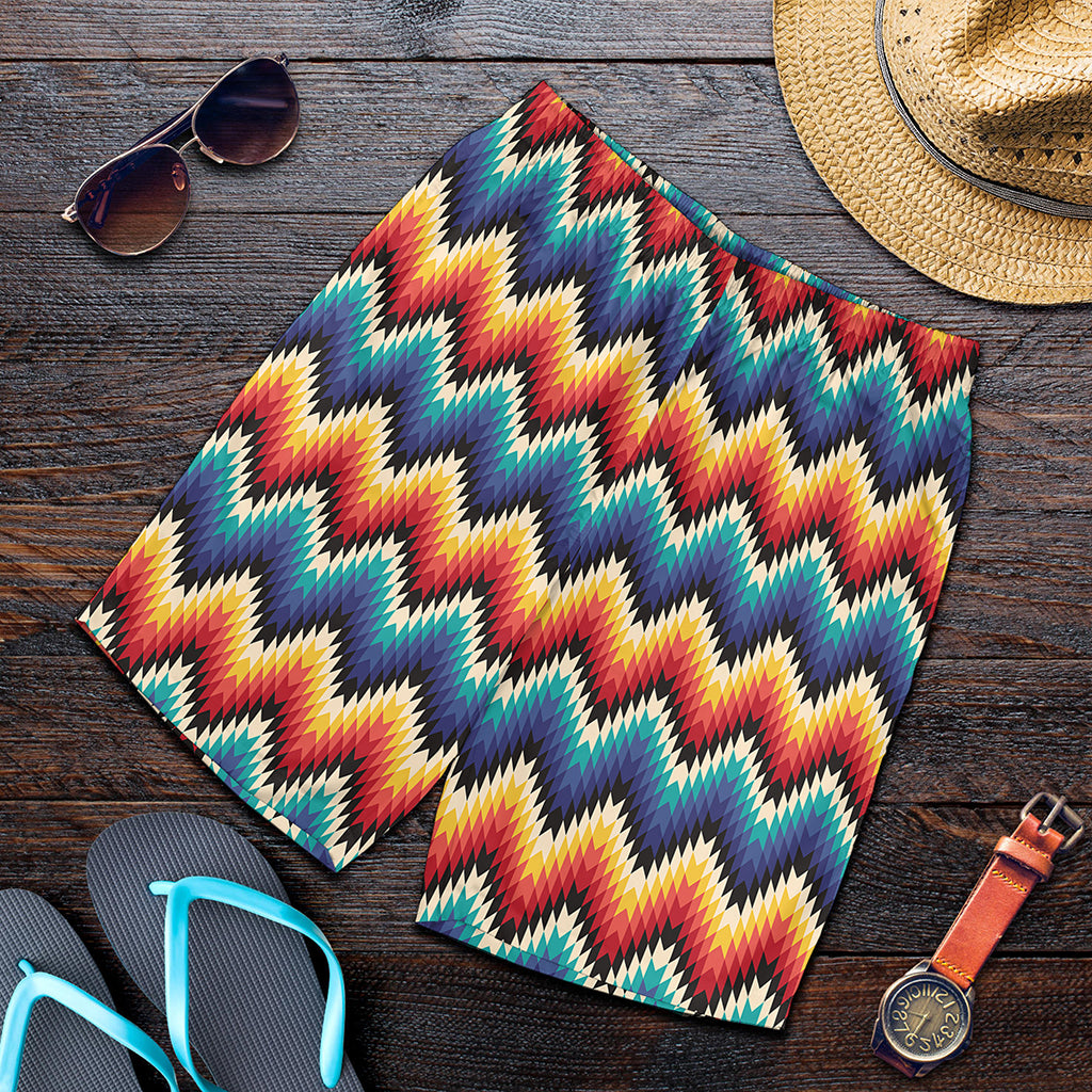 Native Tribal Inspired Pattern Print Men's Shorts