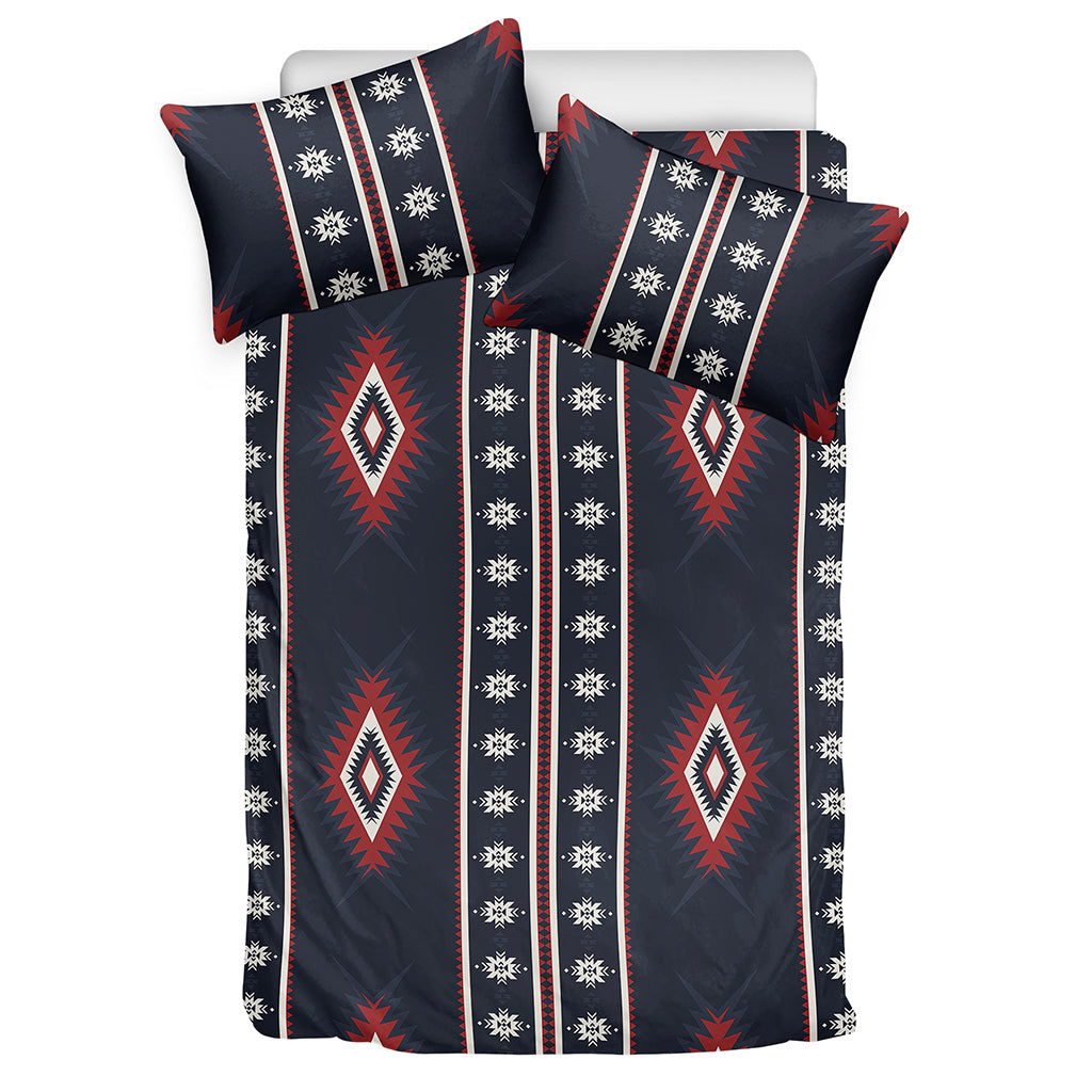Native Tribal Navajo Pattern Print Duvet Cover Bedding Set