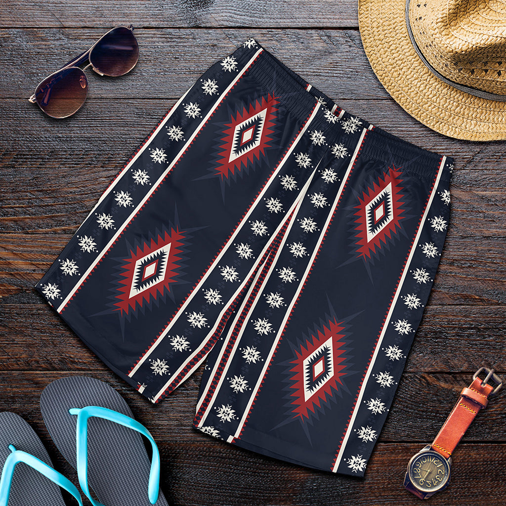 Native Tribal Navajo Pattern Print Men's Shorts