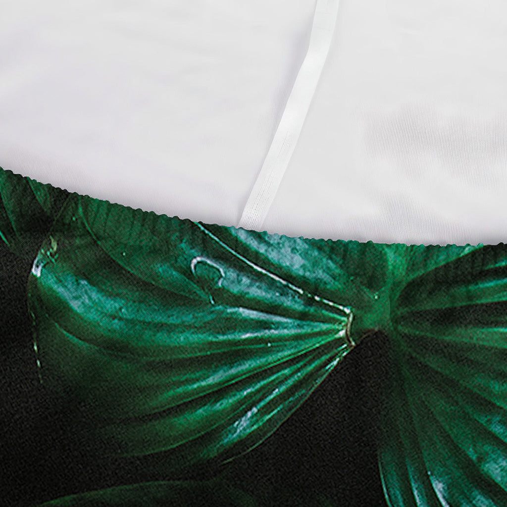 Natural Tropical Leaf Print Sofa Cover