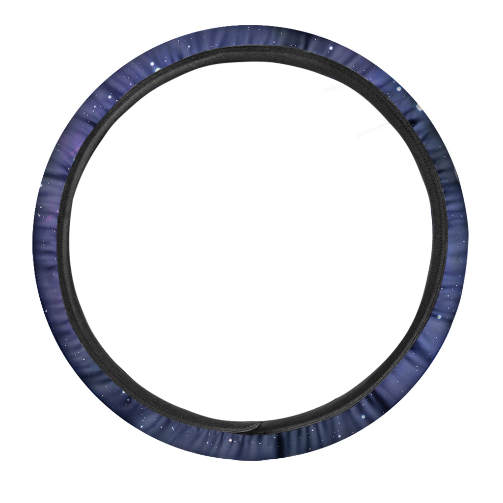 Nebula Space Print Car Steering Wheel Cover
