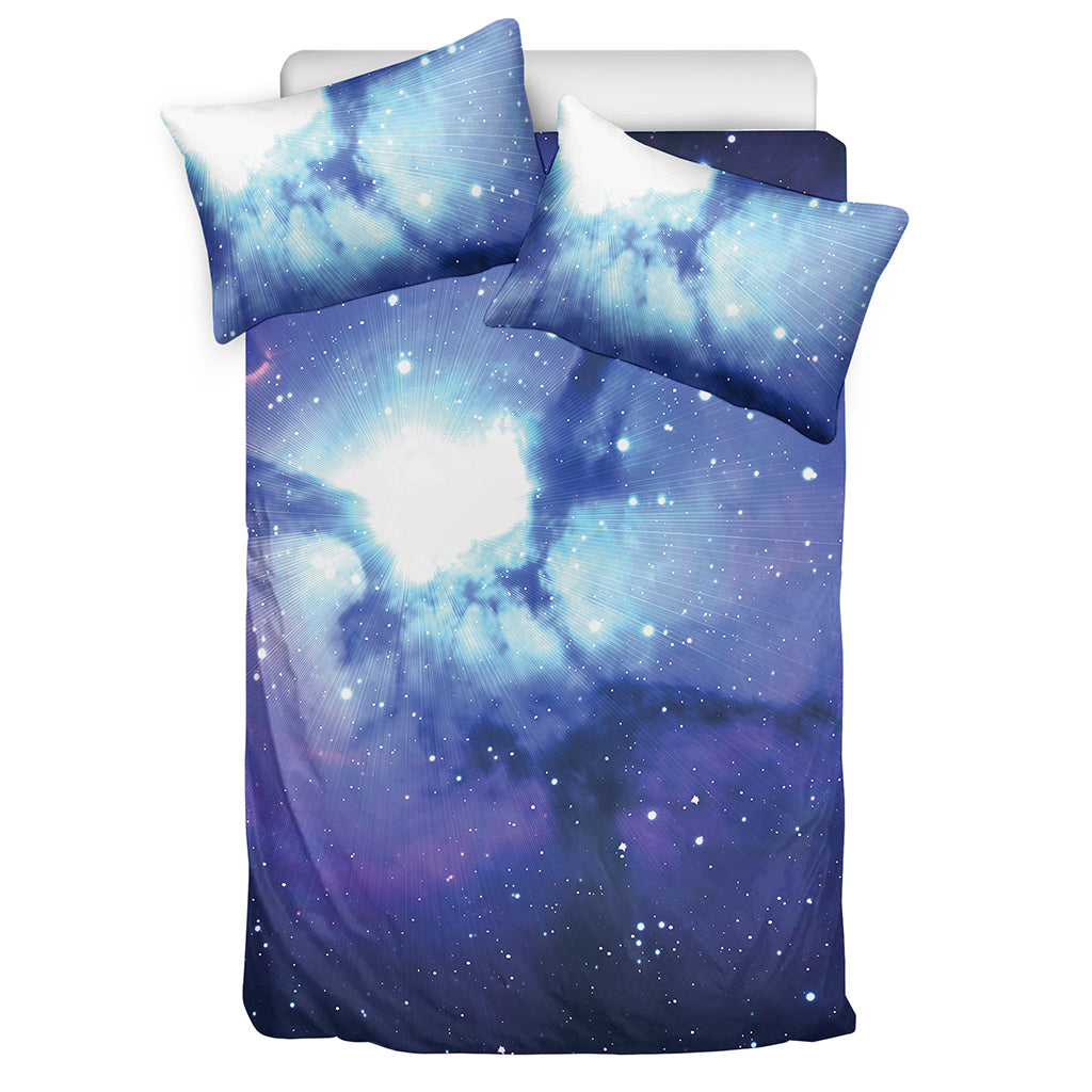 Nebula Space Print Duvet Cover Bedding Set