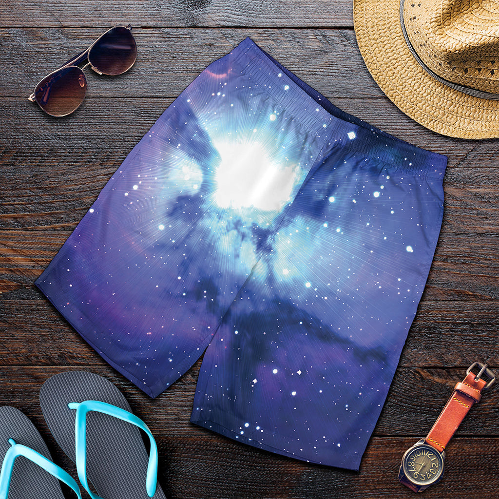 Nebula Space Print Men's Shorts