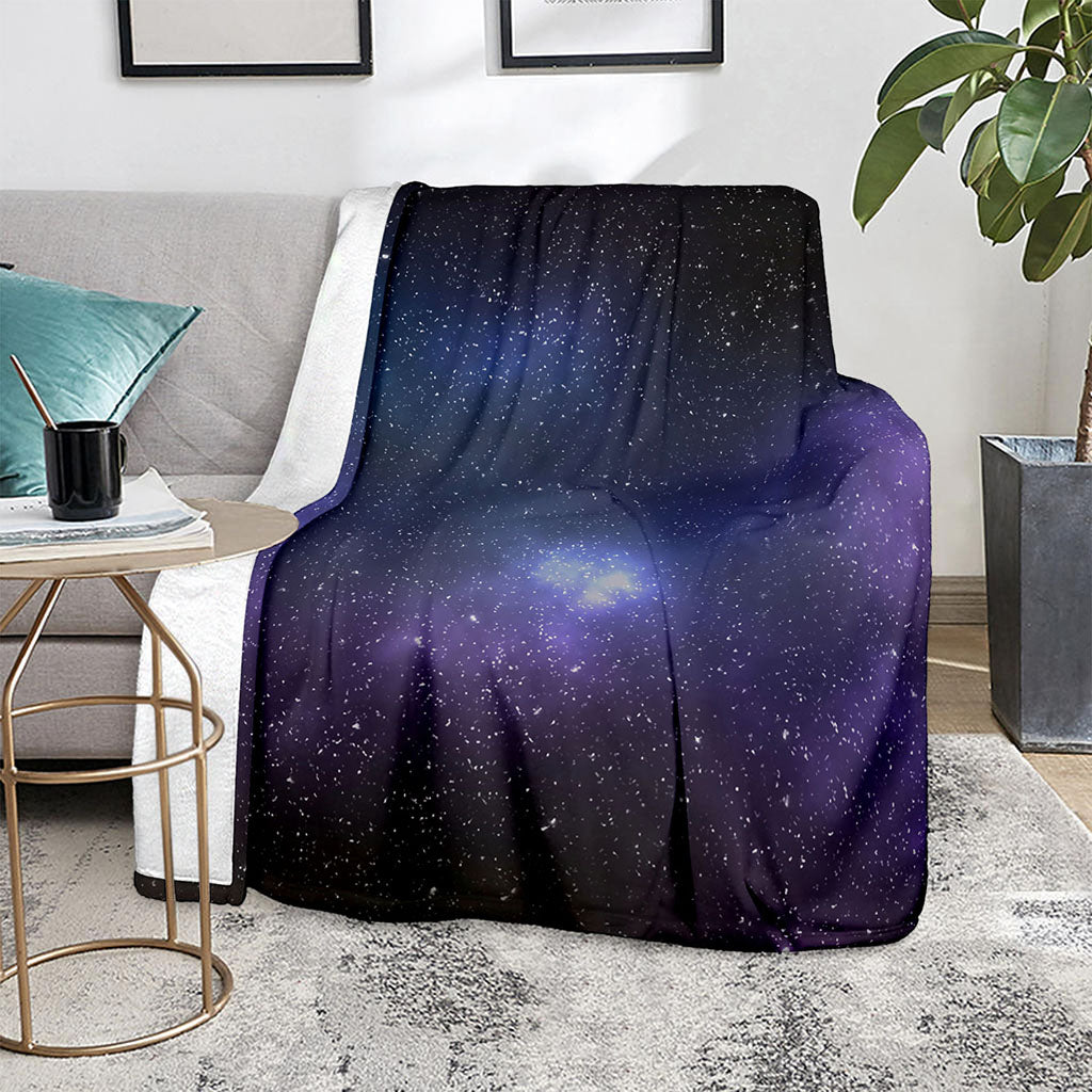 Nebula Universe Galaxy Deep Space Print Blanket