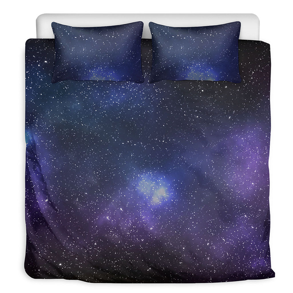 Nebula Universe Galaxy Deep Space Print Duvet Cover Bedding Set