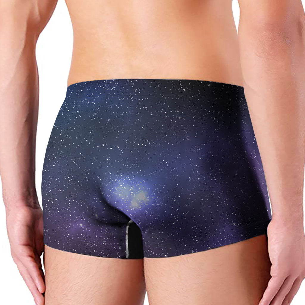 Nebula Universe Galaxy Deep Space Print Men's Boxer Briefs