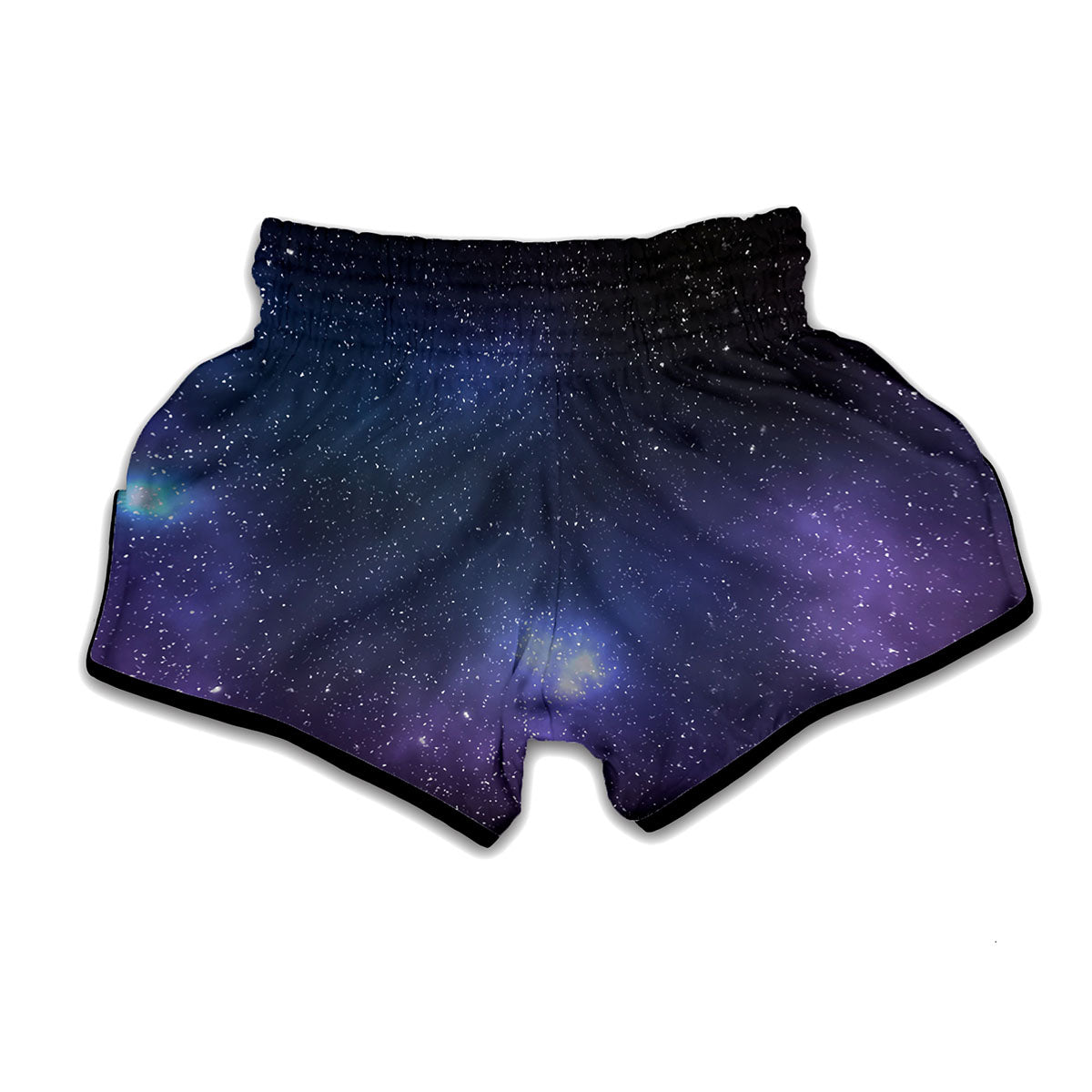 Nebula Universe Galaxy Deep Space Print Muay Thai Boxing Shorts