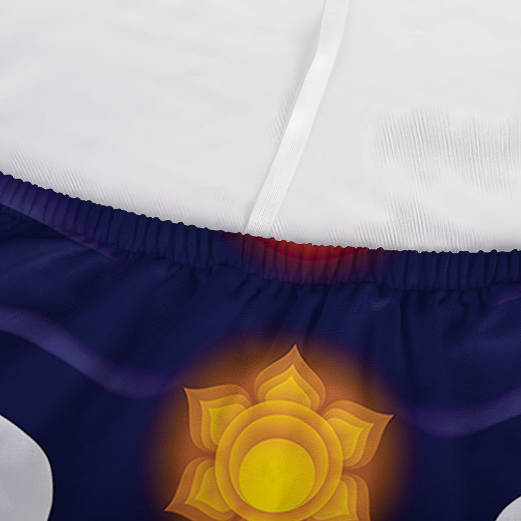 Nine Chakras Aura Print Sofa Cover
