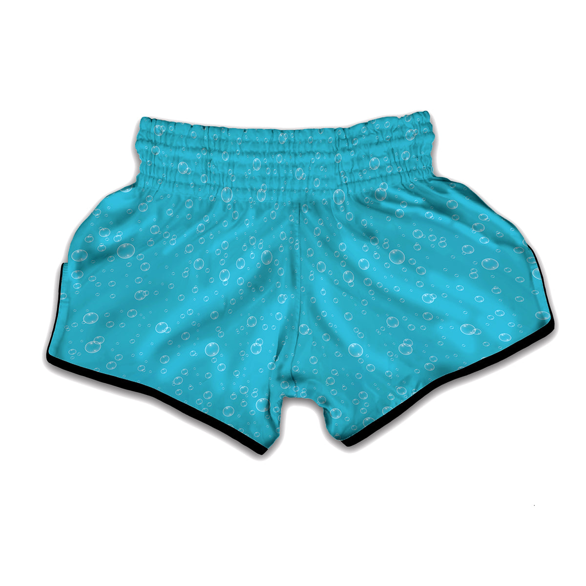 Ocean Bubble Pattern Print Muay Thai Boxing Shorts