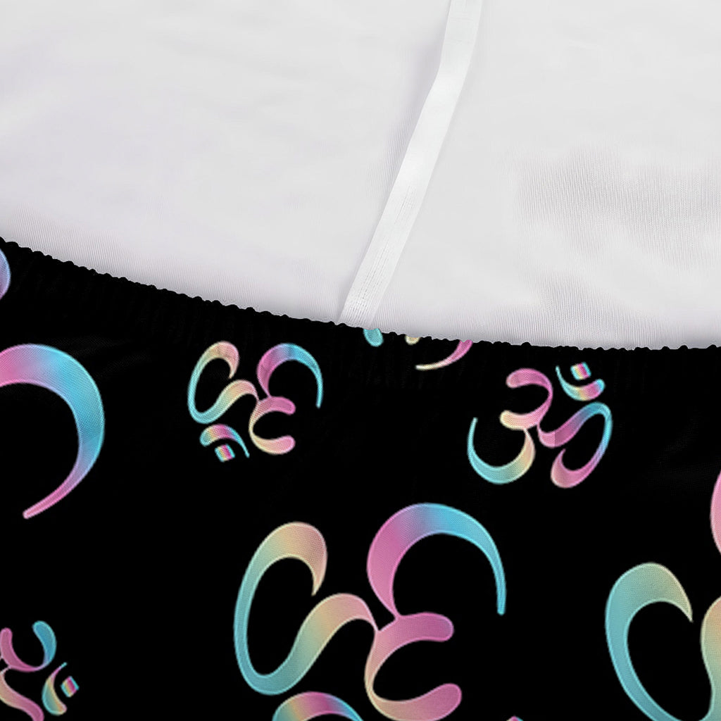Om Sign Pattern Print Sofa Cover