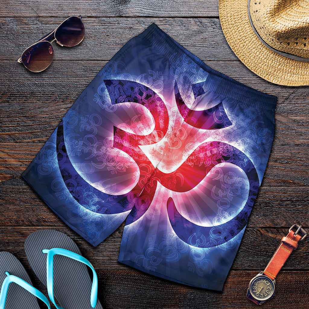 Om Sign Print Men's Shorts
