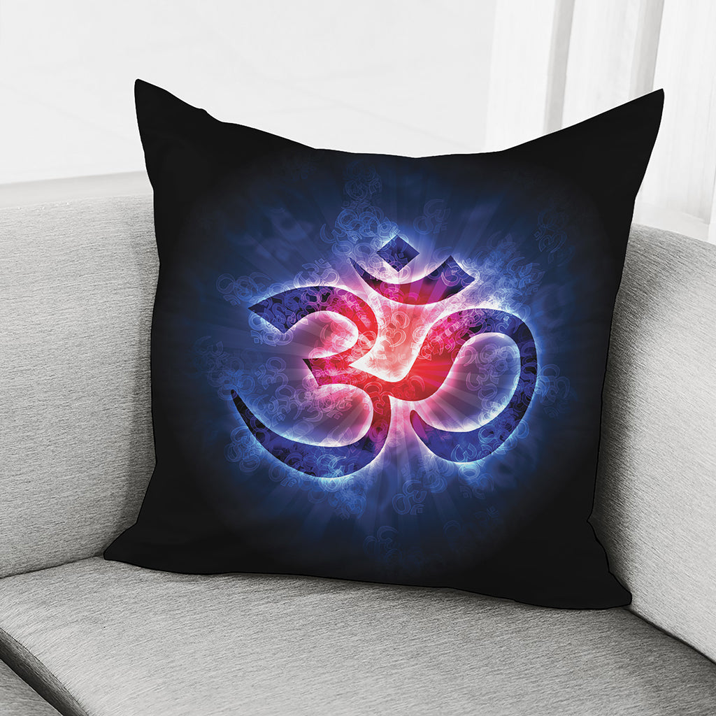 Om Sign Print Pillow Cover
