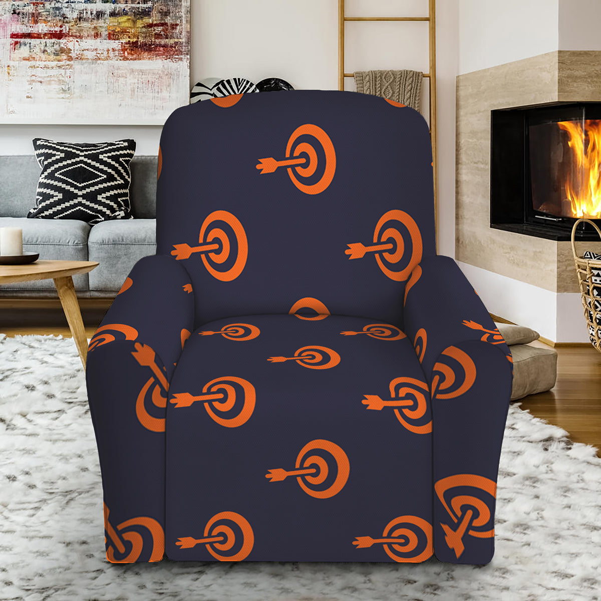 Recliner best sale slipcovers target