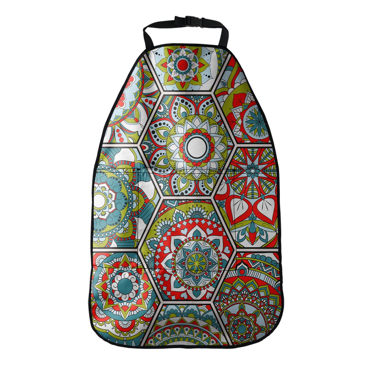 Oriental Mandala Bohemian Pattern Print Car Seat Organizers