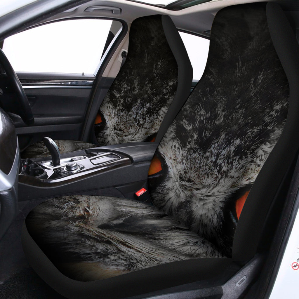 Owl Eyes Print Universal Fit Car Seat Covers
